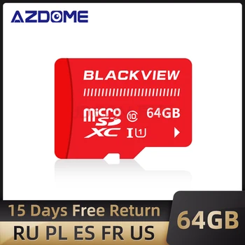 Blackview 64GB Kortelės 10 Klasė TF Micro SD AZDOME Brūkšnys, Kamera, Automobilio Kamera Automobilio DVR