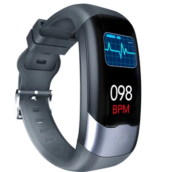 SPOVAN smart watch vyrų sporto skaitmeninio sporto laikrodžiai širdies ritmo monitorius kraujo spaudimas apyrankę sveikatos smartwatch EKG,HRV,PPG
