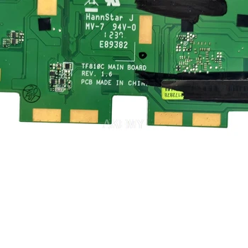Už Asus TF810C TF810 TF81 plokštė TF810C Mainboard Logika valdybos Sistema Lenta Su 64GB SSD