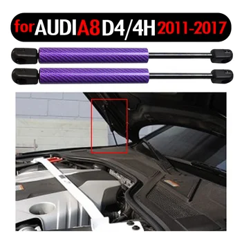 Gaubto Amortizatorius Audi A8 Quattro S8 Sedanas 2011-2017 D4/4H 11.30 colių Priekinis Dangtis variklio Dangtis, Auto Dujų Pavasario Statramsčiai Ascensor Sklendė