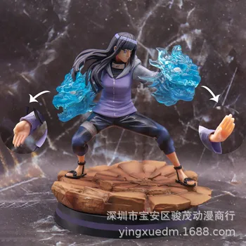Anime Naruto Hinata Hyuga Švelniai Žingsnis Twin Liūtai-Oji G. GK PVC Veiksmų Skaičius, Statula, Kolekcines, Modelis Vaikams, Žaislai, Lėlės 23cm