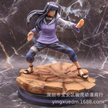 Anime Naruto Hinata Hyuga Švelniai Žingsnis Twin Liūtai-Oji G. GK PVC Veiksmų Skaičius, Statula, Kolekcines, Modelis Vaikams, Žaislai, Lėlės 23cm