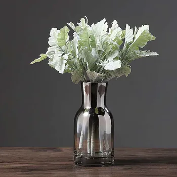 Šiaurės Titanize Stiklo Gėlių Vaza Darbalaukio Hydroponics Gėlių Vaza Šiuolaikinių Namų Puošybai Augalų Puodą Baldai Vestuvių Dovana