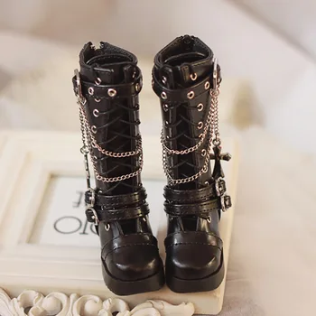 AIIaosify BJD doll batai batai 1/3 1/4 juoda balta auliniai batai