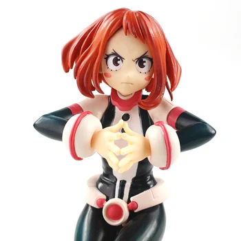 20cm Anime Mano Herojus akademinės bendruomenės Ochaco Uraraka PVC Veiksmų Skaičius, Žaislai Masto Tapybos Paveikslas Rinkimo Modelio Lėlė mergaitė dovanos