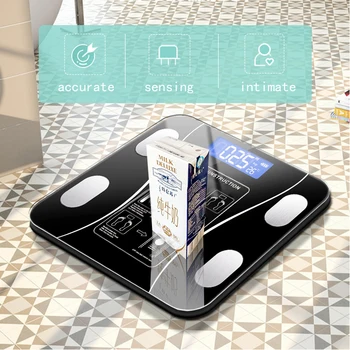 Kūno Riebalų Masė Masto Pažangaus Belaidžio Skaitmeninio Vonios Kambarys Svoris Masto Su Smartfon App 