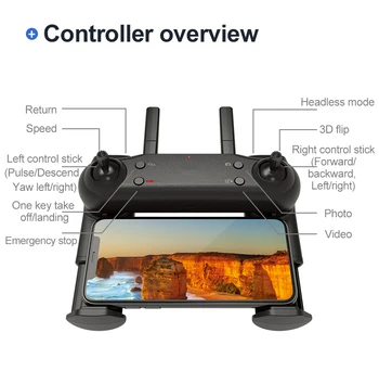 2020 naujas S8 drone 1080P 4K HD optinis srauto dual camera, WIFI FPV realaus laiko dėžė, sulankstomas keturias ašis RC lėktuvų žaislas