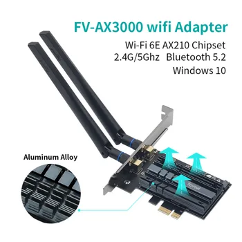 3000Mbps PCI-e Wireless Adapteris 