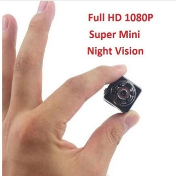 SQ8 1080P Mini Kamera, 360 Laipsnių Sukimosi Įrašą Infraraudonųjų spindulių Naktinio paslėpta Judesio Aptikimo mikro kamera espia mini kamera mini dv