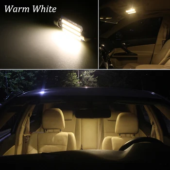 KAMMURI Ne Klaida Premium Baltas LED Automobilio Salono Lemputes Paketo Komplektas 1994-2020 Honda Accord led Interjero Šviesos + Įrankio
