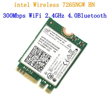 Belaidžio adapterio plokštę Intel 7265NGW BN Wireless-N