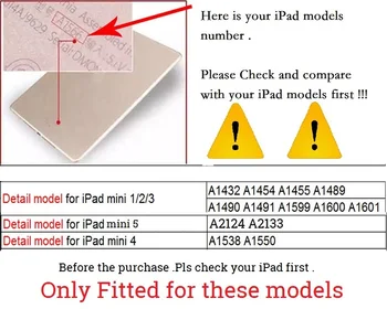 Coque iPad mini 1 2 3 4 5 2019 Prabangus Krokodilo Atveju PU Odos Folio Stand Kortelės Lizdas, Skirtas 