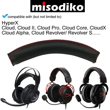Misodiko Pakeitimo Lankelis už HyperX Debesis I/ II Pro Core, CloudX, Debesis Sidabro, Alfa, Revolver/ Revolveris S Žaidimų Ausinės