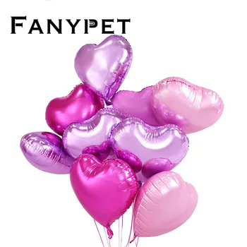 50pcs/daug didmeniniams 18 colių širdies formos folija balionas animacinių filmų balionas gimtadienio dekoracija Vaikų žaislai globos baloes