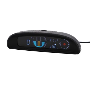 EANOP GPS HUD Headsup Intellignet Automobilių Spidometro KMH/H Inclinometer Pikis Automobilių Įtampos Stebėti Kompasas Aukštis