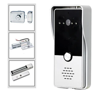 Dragonsview 7 Colių Vaizdo Domofonas Doorbell Fotoaparato Rinkinys, Vaizdo Duris Telefono Sistema Dual Būdas Kalbėti Stebėjimą