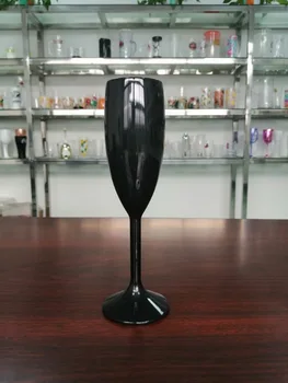 2vnt Akrilo Goblet Slim Šampano Stiklo, Akrilo Plastiko Šventė Šalies Drinkware Gėrimų, Vyno, šampano taures