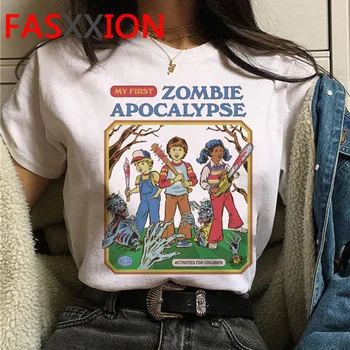 Šėtonas Marškinėliai moterims Blogio siaubo Demonas Mirties Marškinėlius Baisu Satanism Grim juokinga Reaper T-shirt Psichodelinio moterų harajuku Atsitiktinis
