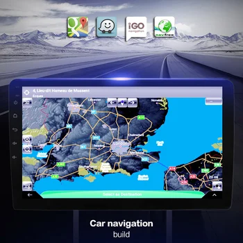 9 10 COLIŲ Android GPS navigacijos Automobilinį DVD Grotuvo Peugeot 3008 2009 2010-Su 