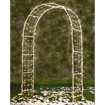 OurWarm Metalo Vestuvių Arch Gėlių Nuotrauka Durų Fonas Turas Sodo Augalų Arkos Nuotaka Jaunikis Kaimiškas Vestuves Džiaugtis Apdaila