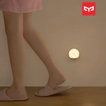 USB Įkrovimo Mijia Yeelight LED Nakties Šviesos Spindulių Magnetinis, su kabliais, nuotolinio Kūno Judesio Jutiklis Mijia Smart Home