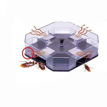 1pcs panaikinimo tarakonų gaudyklė masalas gali būti pakartotinai naudojamas pašalinti tarakonai spąstus namų virtuvėje lova klaidą žudikas