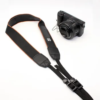10vnt Naują fotoaparato dirželis per petį Retro Stiliaus diržas neckband kaklo dirželis Sony ILCE7 A7 A5000 A6000 NEX5 micro-vienas fotoaparatas