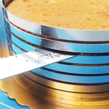 Transhome Aukščio Pyragas, Žiedas iš Nerūdijančio Ištraukiama Mousse Cake Stovėti 3D 