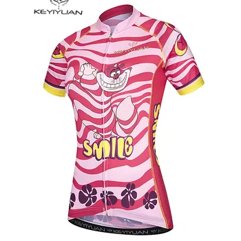 Rožinis Dviratis Jersey Moterų Dviračių Drabužių Ropa Ciclismo Pro Jersey Girl dviračių Viršuje Maillot Marškinėliai MTB Jojimo dėvėti Kvėpuojantis
