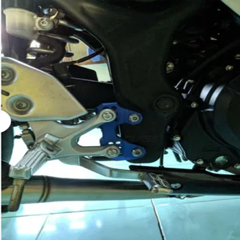 Už Yamaha MT03 YZF R3 ABS R25 MT25 Motociklo Keleivio Kojoms Pėdų Veiksmų Mygtukai Pedalas Atgal Shift Laikiklis Raudona Mėlyna CNC Aliuminio