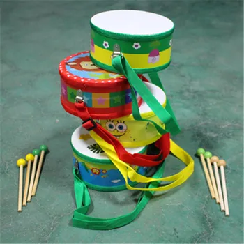 2020 Naujas Montessori Ugdymo Medinis žaislas 3D Dėlionė Medinė Juosmens Būgno Jutimo Matematikos Dėlionės Smegenų Mokymo ir Mokymosi Žaislas
