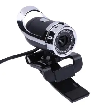 Naujas USB 480P HD Kamera, Kompiuteris Nešiojamas PC Web Kamera Su Mikrofonu Pasukti Fotoaparatai, Vaizdo Skambinimas Konferencijos Darbą