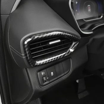 YAQUICKA Už Hyundai Santa Fe (TM) 2019-2020 Automobilio prietaisų Skydelio Pusėje, A/C Oro Ventiliacijos Rėmas Automobilių Lipdukai Automobilio Interjeras Optikos Reikmenys