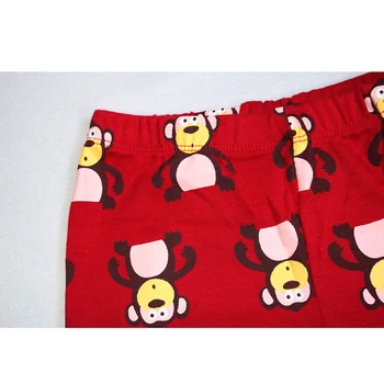 Vaikai Beždžionė Sleepwear Vaikai Medvilnės naktiniai drabužiai Berniukams, Mergaitėms Supermeno Pižama Kūdikių Pižamos Dydis 2T-8T 1-8Years