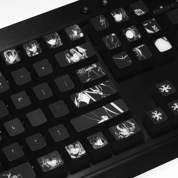 1 nustatyti high-end apšvietimu keycap už Išlikimą mechaninė klaviatūra juodoji skylė danga pagrindiniai bžūp Corsair Razer huntsman IKBC Cherry mx