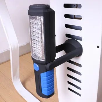 Sulenkite gali Super Šviesus 36+5 LED Rankoje Deglas Darbą Šviesos Magnetinis Kabinti Kablys Tikrinimo Lempą Žibintuvėlį, Fakelą Baterija