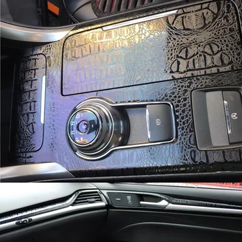 Automobilių Stiliaus 3D/5D Anglies Pluošto Automobilio Salono Konsolė Spalvų Kaita, Liejimo Lipdukas Lipdukai Ford Mondeo MK4/5 2013-2019