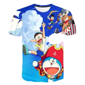 Karikatūra Robotas katė Doraemon Spausdinti drabužių 