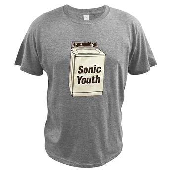 Sonic Youth Marškinėliai Alternatyva Pop Grupė Tees Grafinis Atspausdintas Viršūnes Patogus Atsitiktinis Trumpas Rankovės Homme ES Dydis Medvilnė