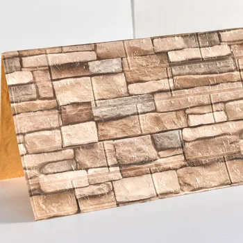 Tapetai 3D Retro Imituojamas Plytų Sienų Dekoras Namų Tobulinimo Gyvenimo kambario, Miegamasis Restoranas Sienos Coving Sienų Lipdukai