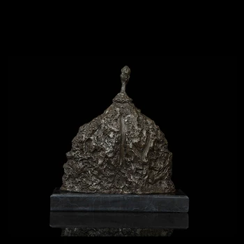 Ivorique DS493 Garsaus Menininko Bronzos Meno Dekoro Abstrakčiai menininkas Giacometti bronzinė skulptūra abstraktus žmogus statula dekoratyvinis Už Pulkininkas