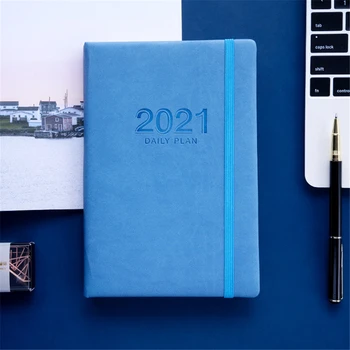Anglų Darbotvarkės 2021 Planuotojas Organzier A5 Dienoraštis 
