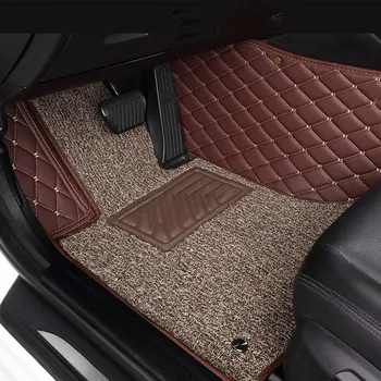 Custom car 5 sėdimos vietos grindų kilimėliai 
