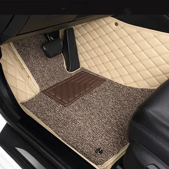 Custom car 5 sėdimos vietos grindų kilimėliai 