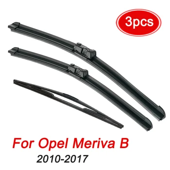 MIDOON Valytuvas Priekiniai Galiniai Valytuvai Nustatyti Opel Meriva B 2010-2017 2016 2013 priekinio Stiklo, Priekinio stiklo 28