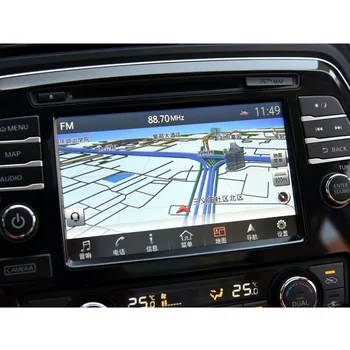 Buendeer Grūdintas Stiklas filmas Nissan Maxima Navigacijos Ekrano 2018 m. 2019 m. 2016 m. 2017 GPS Screen protector, Automobilių reikmenys 8 colių
