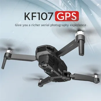 KF107 GPS RC Drone su 4K HD Dual Camera Gestų Kontrolės 25 Minutes 1,5 KM 5G Wifi FPV Brushless Variklio Ūžesys Lauko