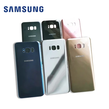 10 vnt. atsarginės Dalys, Galinio stiklo Galinio Baterijos Dangtelio Būsto Samsung Galaxy S8 Plius S8 s8+ G955 G955F G950 G950F
