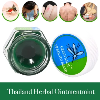 Thai Tailando Žolelių kremas Žaliosios Ointmentmint analgetikas antipruritic anti-galvos svaigimas Buda niežulys kremas produktų uodų