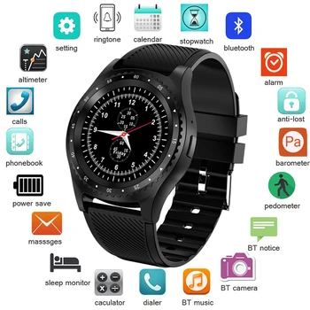 Bluetooth L9 Smart Watch Telefono Vyrų Vandeniui IP67 Miego Aptikimo Sekimo Laikrodis Moteris Parama SIM Kortelės 2G Smartwatch